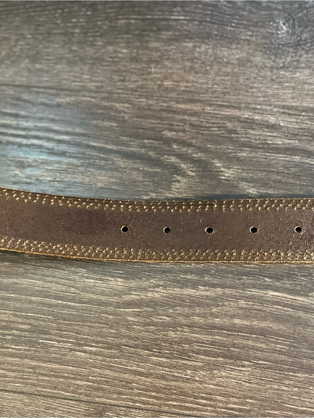 Wrangler Genuine Leather Belt Brown Tan Western Workwear Unworn